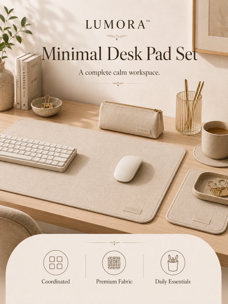 Minimal Desk Pad Set